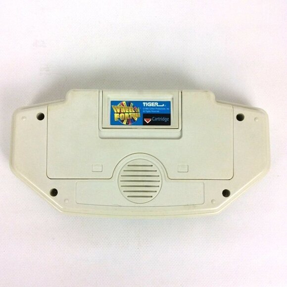 Wheel Of Fortune Game Tiger Electronics Extra Game Cartridge Instructions Vtg 95 - Picture 3 of 11